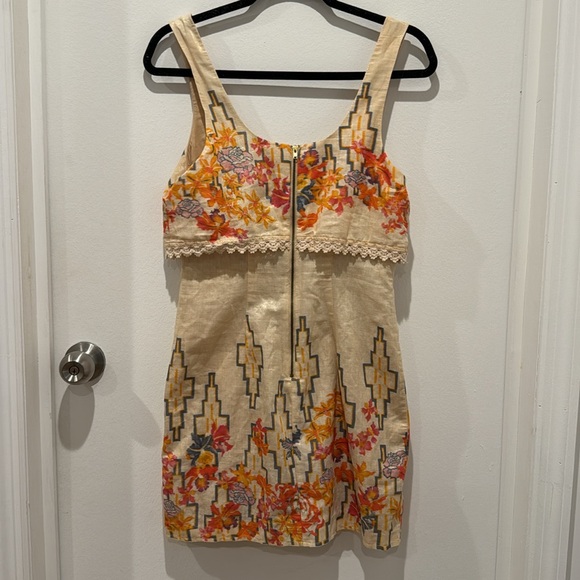 Free People The Big Bang Metallic Aztec Dress - Picture 8 of 8